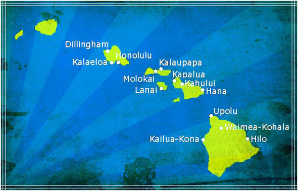 Hawaii Map Airports